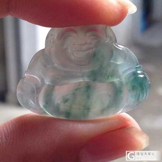 飘花坐佛。_翡翠