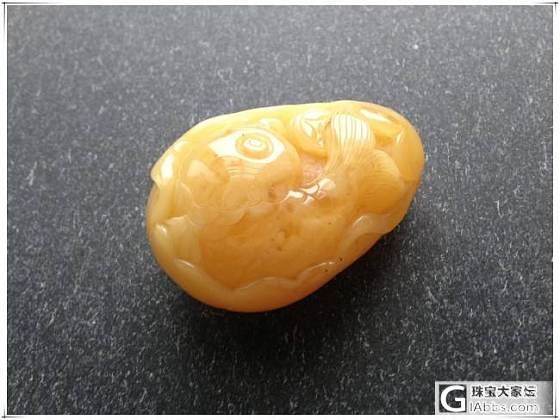 *【浮木精品】*天然黄蜜蜡大鲤鱼大吊坠雕工精致饱满~蜜蜡温润浓厚~24g~_有机宝石