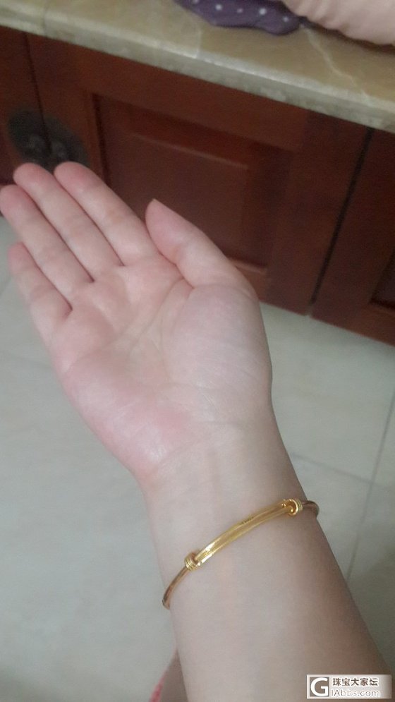 换金归来，心在滴血_手镯金