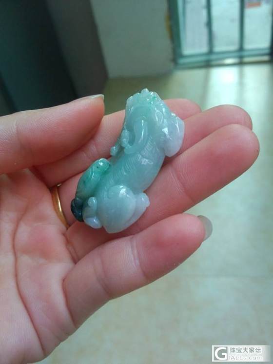 更新：超值价翡翠吊坠，收到还图说我拍照比证书照还丑，第一家呀~~给闪还闪~顶贴闪..._翡翠