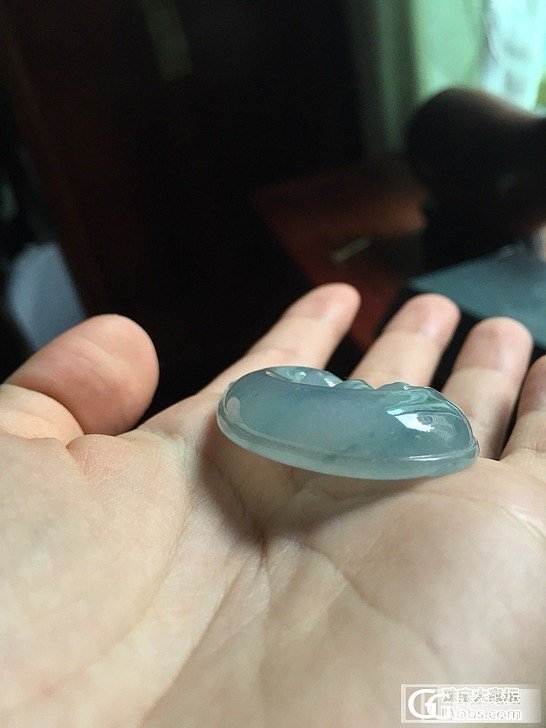 冰种吊坠们出了，平安扣，如意，福瓜啥的~附带一个碧玉手牌_翡翠