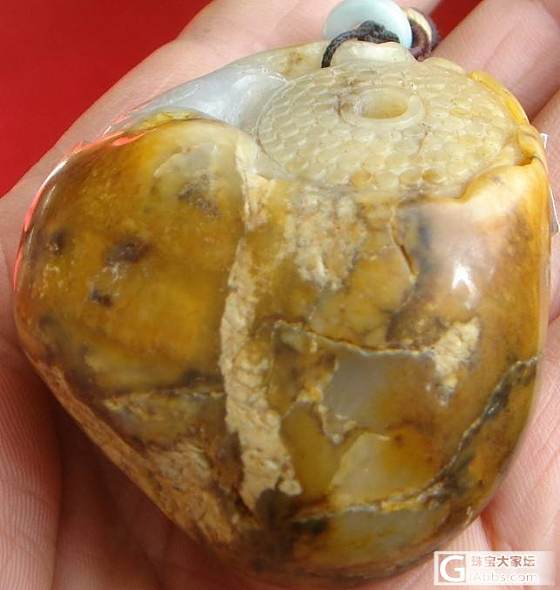 籽料手把件_和田玉