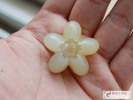 ~~精美甜糖雪莲花~~_传统玉石