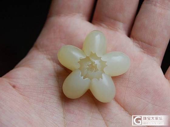~~精美甜糖雪莲花~~_传统玉石
