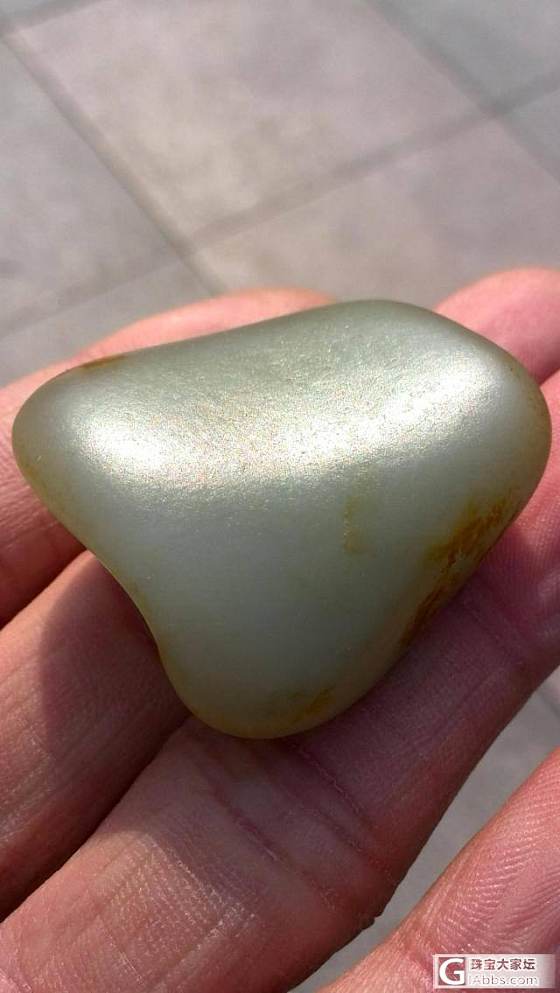 细密熟络聚红油皮暖色青白牌子籽_青白玉和田玉
