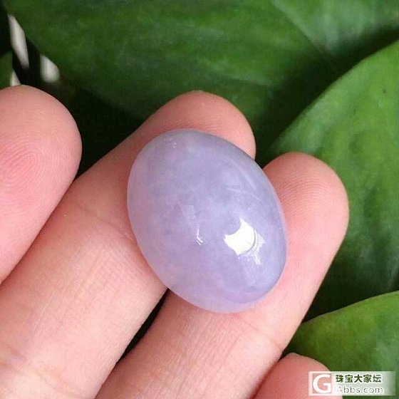 20*15*10的大紫蛋裸蛋+甜绿翡翠18K金钻戒指底价不刀_翡翠