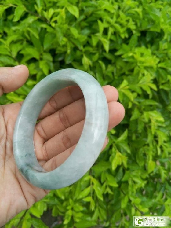 新买的镯子_手镯翡翠