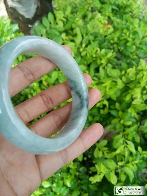 新买的镯子_手镯翡翠