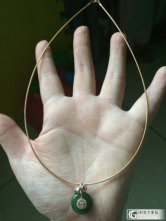 镶嵌小戒指，碧玉小猫眼手链，项圈还图_品尚翡翠