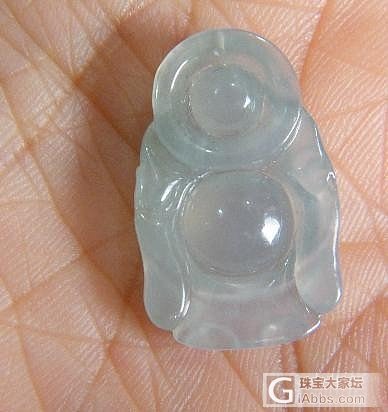 转让镶嵌好的鱼，一个Q萌佛，一个大绿叶_翡翠