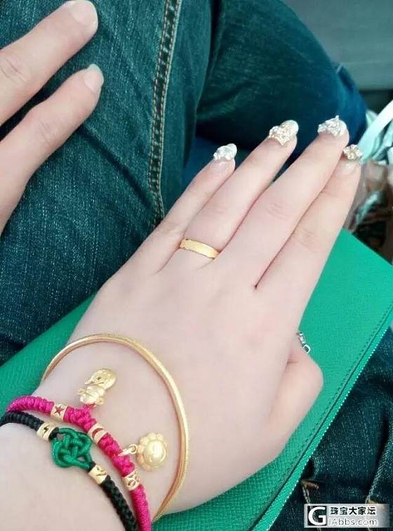 终于有时间把你们编一起了_编绳金