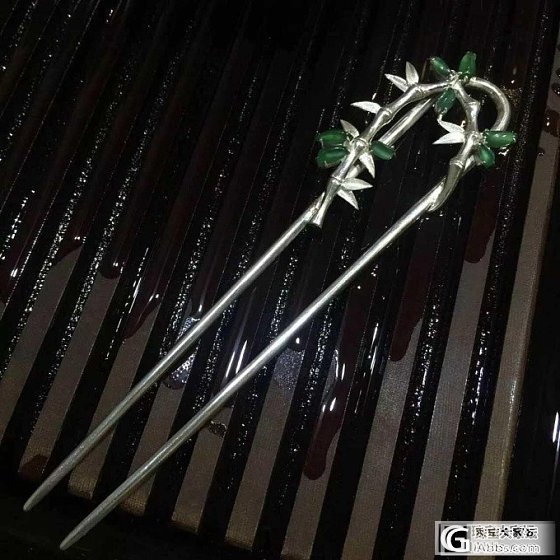 谁把你的长发盘起，谁为你做的嫁衣。_发钗银