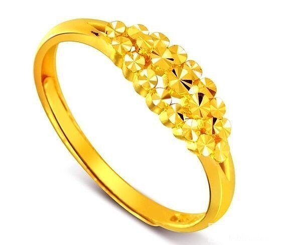 金叶珠宝小戒指_金