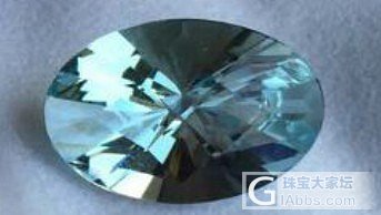 新手求教：这颗海蓝宝大约多少钱能入？多谢_海蓝宝刻面宝石