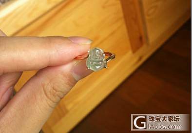 开仓吧！转超值玻璃种正阳绿葫芦戒指！和冰种笑佛戒指(笑佛已出）_翡翠