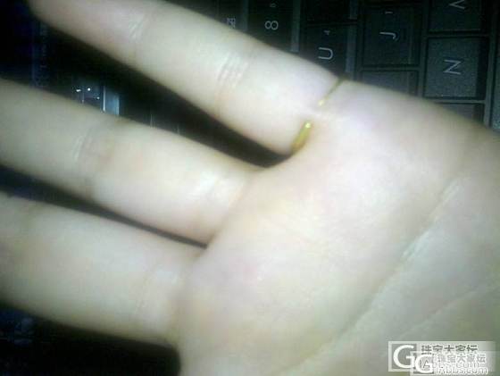 二货欢乐多，秀一个DIY的线戒~_戒指金