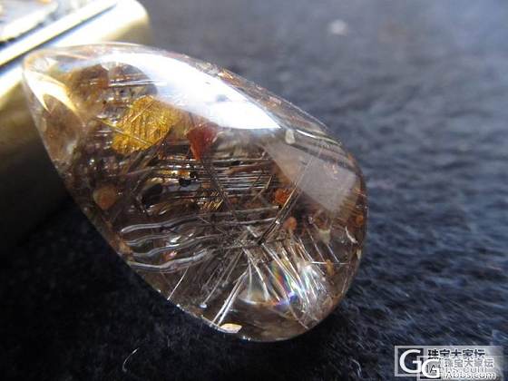 极品金耀石..蓝虎眼..钛晶云母... 橙石榴什么的......_幽灵晶