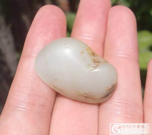 9.8克和田玉籽料_玉石