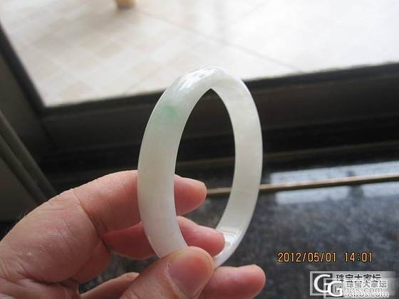 新人的第一个镯子_大家给看一下？_翡翠