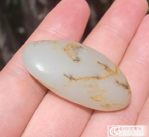 13克和田玉籽料_玉石