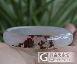 转老宝成的缠枝牡丹推圈镯子等_银