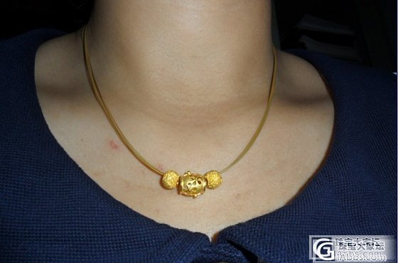 金生金世，今天戴的小金子，有闪必回_金
