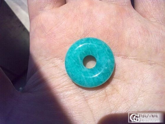 新收的天河石小可爱_天河石