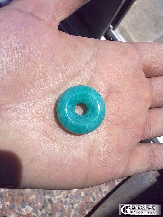 新收的天河石小可爱_天河石