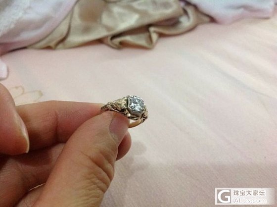 看看解放前的结婚钻戒_钻石