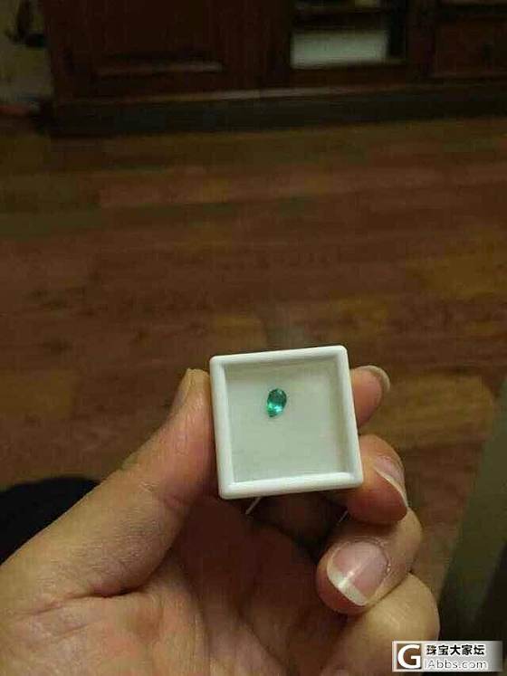 600买了颗小石头 做这个款可不可以_祖母绿