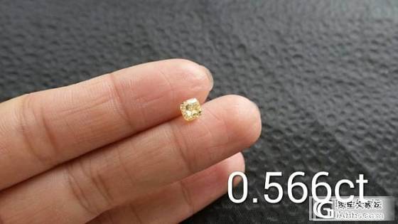 [彩钻]新到4颗小黄钻~可便宜了~_钻石