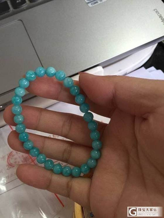 6.8mm的小珠珠，蛮喜欢的_天河石