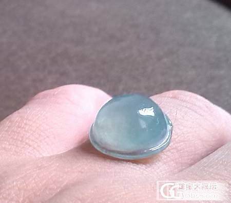 天然缅甸翡翠超级鼓晴水大蛋面瓜_翡翠