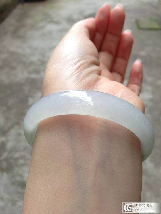 这样的镯子可以看到什么价位？（收到实物，已还图）_翡翠
