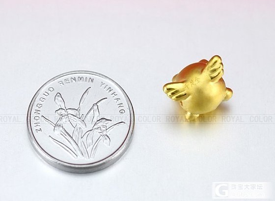 3D硬千足金 招财猫天使 转运珠 路路通_珠宝