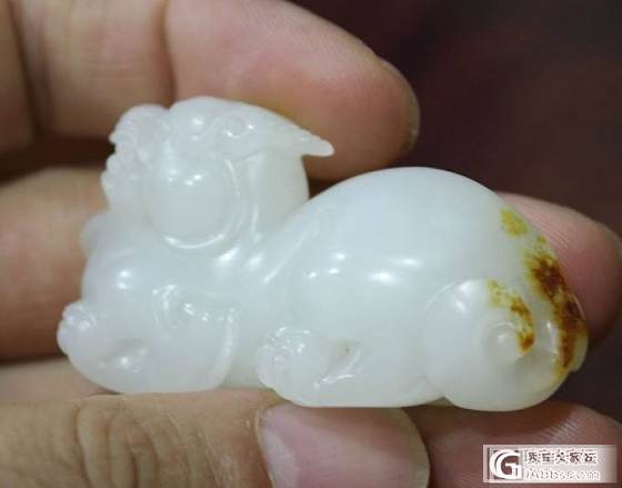 和田白玉【玉友园】41.7克一级貔貅_玉石