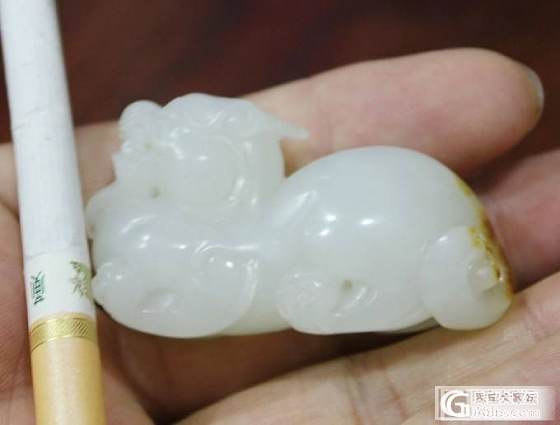 和田白玉【玉友园】41.7克一级貔貅_玉石