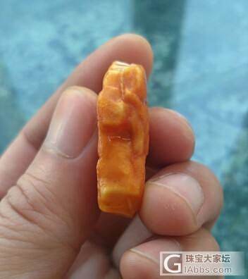 51出点懒汉吊坠_有机宝石
