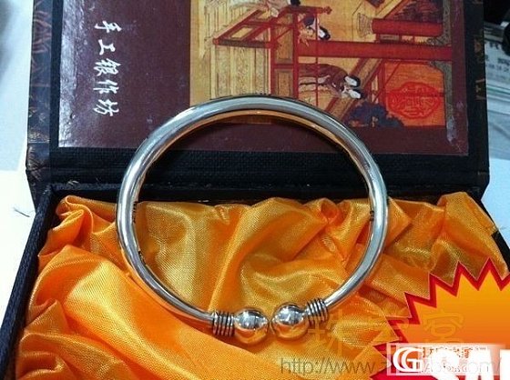 想入一个许家银珠圆条刻字，但大小吃不准，求教买过的姐妹_手镯银