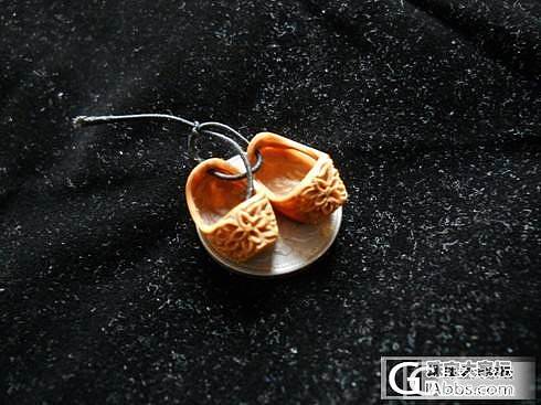 清点小件，带皮花梨佛珠，春带紫叶子，佛公，核桃雕的小鞋_翡翠