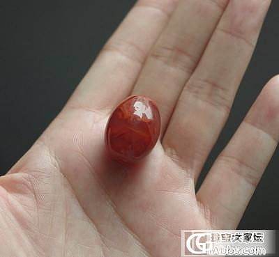 出售两个漂亮的南红大勒子，总价260元_文玩
