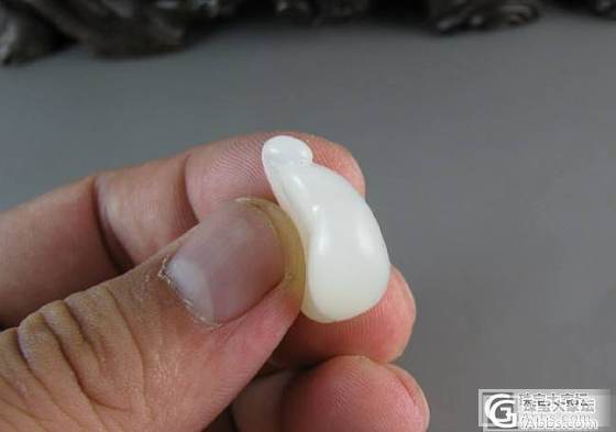 终于选到一颗比较满意的如意小籽_吊坠白玉和田玉