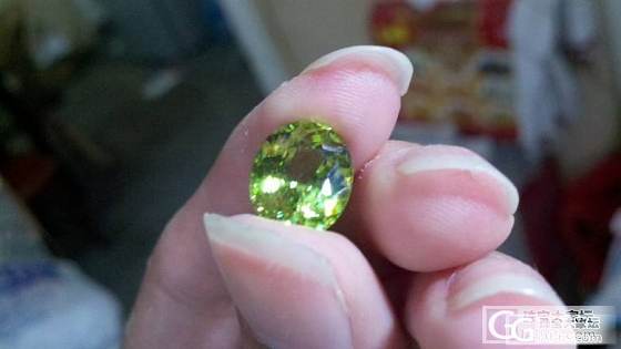 芽芽一般稚嫩又生机勃勃的榍石，6.37CT_刻面宝石宝石