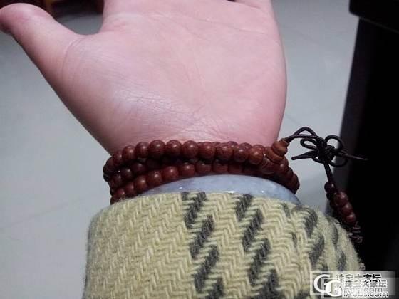 新得了一串小叶紫檀佛珠串_小叶紫檀手链木