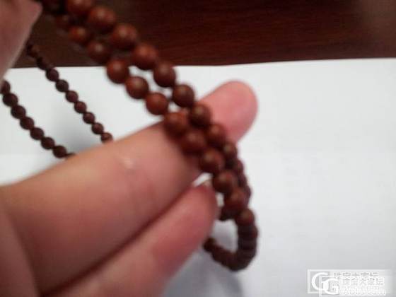 新得了一串小叶紫檀佛珠串_小叶紫檀手链木