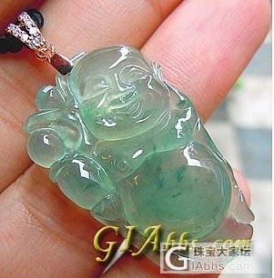 给女儿请的勤佛，大家多拍砖，估估价。_翡翠