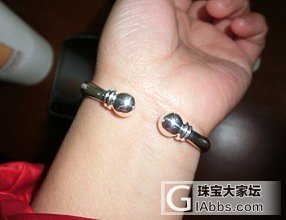 喜优参半_手镯银