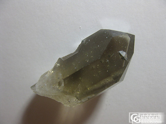 新入手黑发晶吊坠外加一小晶柱_珠串