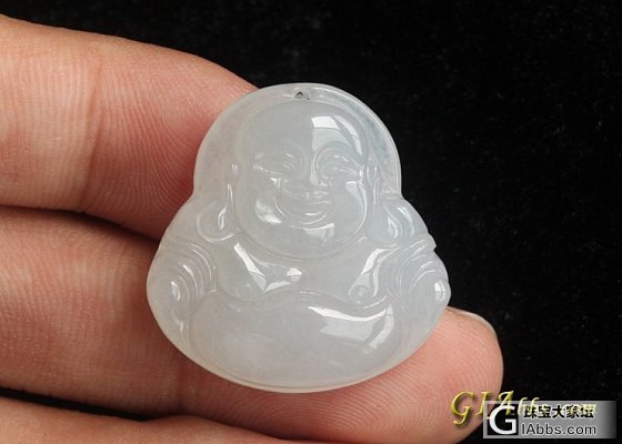 A货翡翠小佛。喜欢就收了它_珠宝