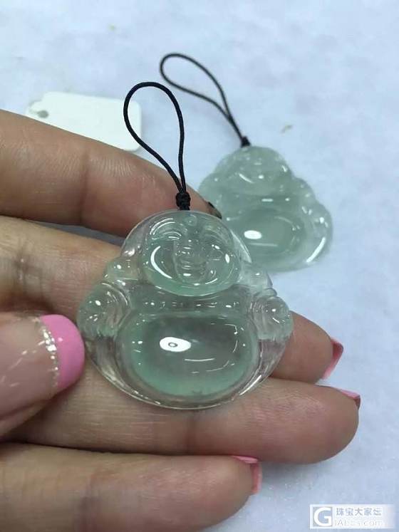 俺家小佛这是高冰呢还是玻璃_珠宝